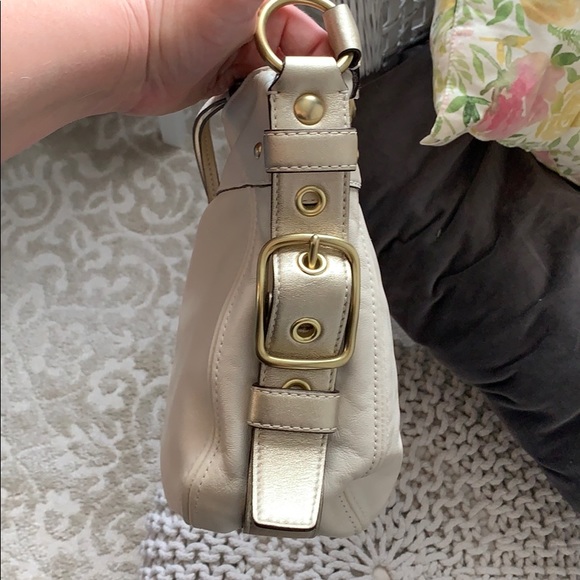 Coach Hobo Light Gold Cream shimmer - Picture 10 of 16